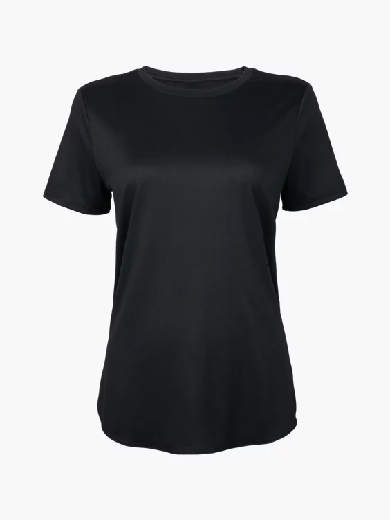 Skechers T-Shirt in schwarz