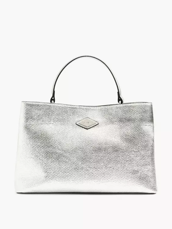 Catwalk Handtasche in silber