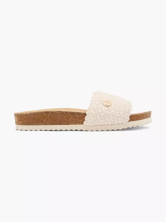 ESPRIT Pantolette in beige