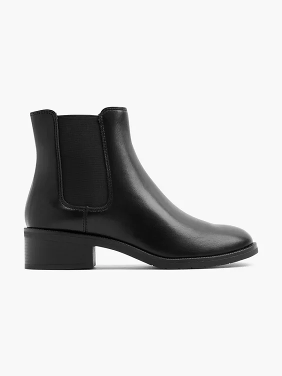 Graceland Chelsea Stiefelette in schwarz