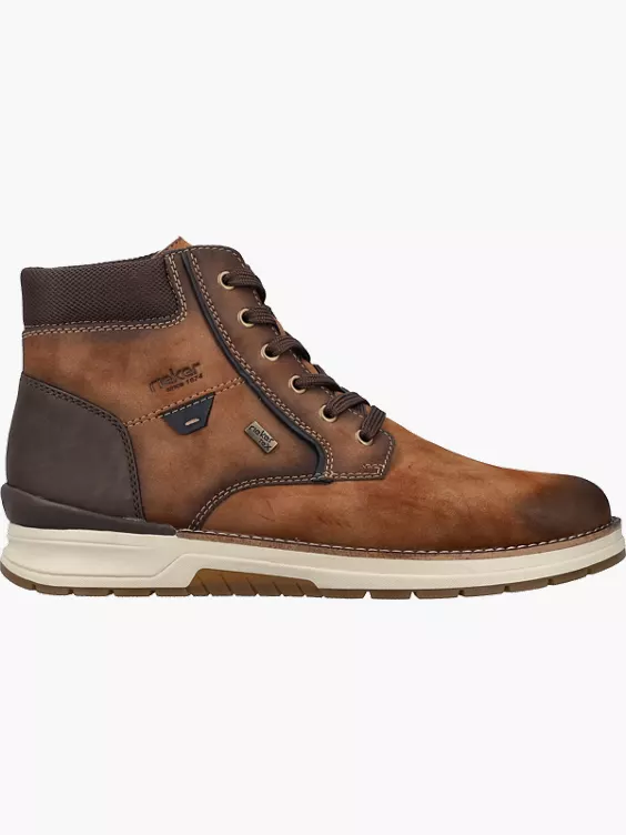 Rieker Herren Schnürstiefel in braun