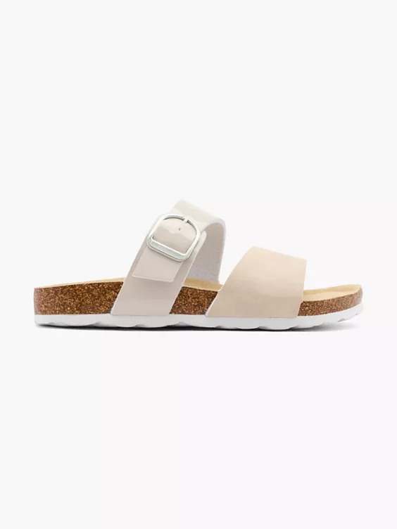 Graceland Pantolette in beige