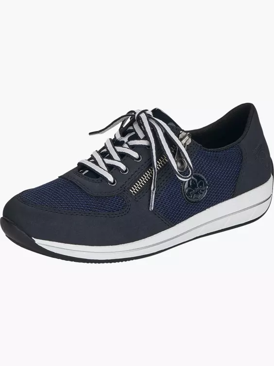 Rieker Damen Sneaker Low in blau