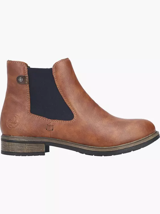 Rieker Damen Chelsea Boots in braun