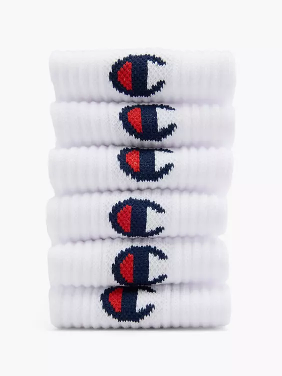 Champion 6er Pack Socken in weiß