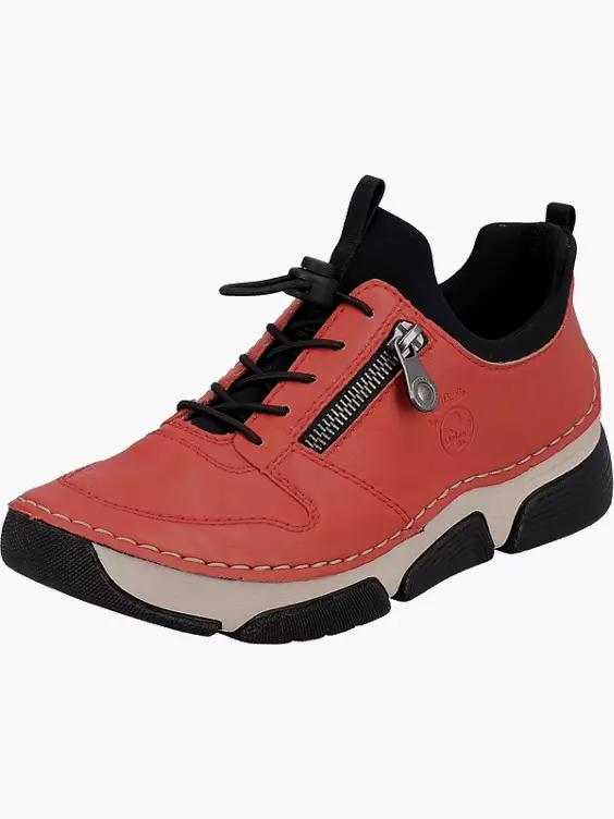 Rieker Damen Slipper in rot