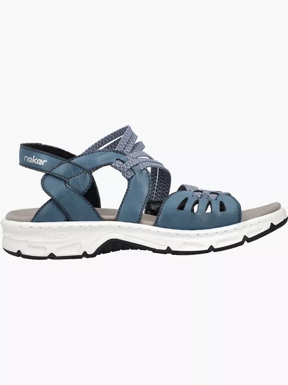 Rieker Damen Trekkingsandalen in blau