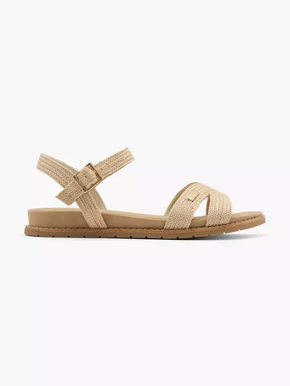 ESPRIT Sandale in beige