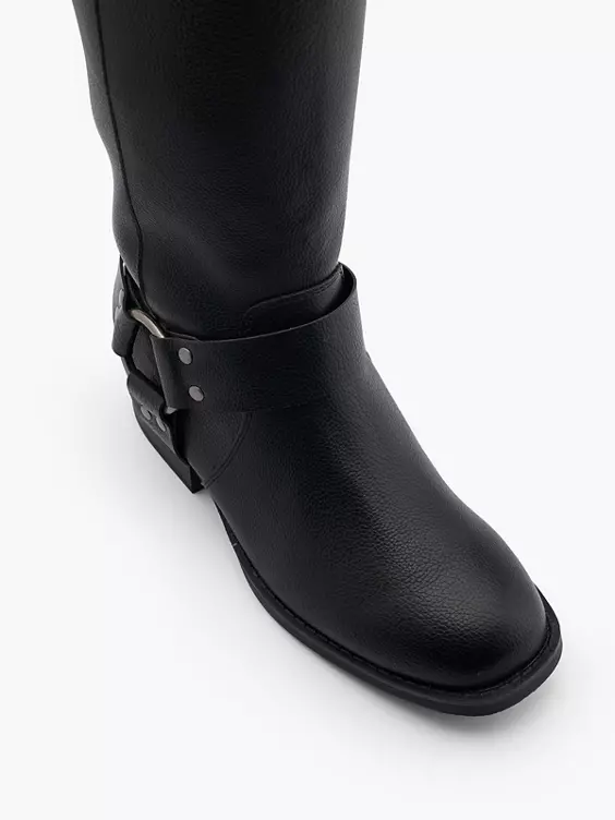 Catwalk Stiefel in schwarz