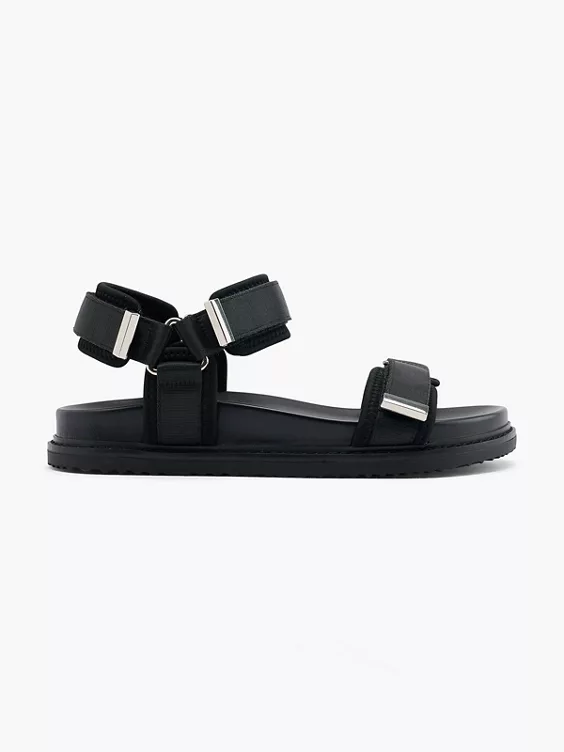 Catwalk Sandale in schwarz