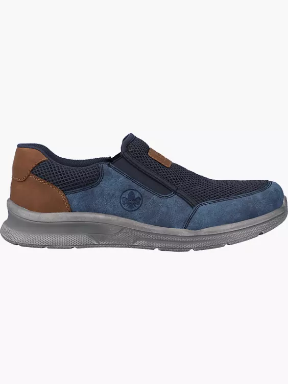 Rieker Herren Slipper in blau
