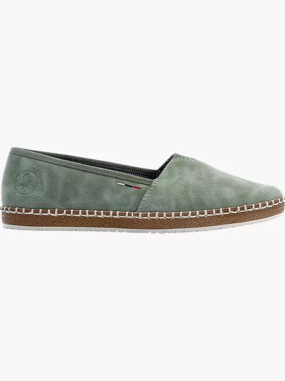 Rieker Damen Ballerinas in grün