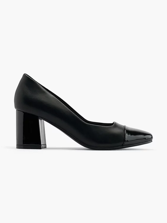 Graceland Pumps in schwarz