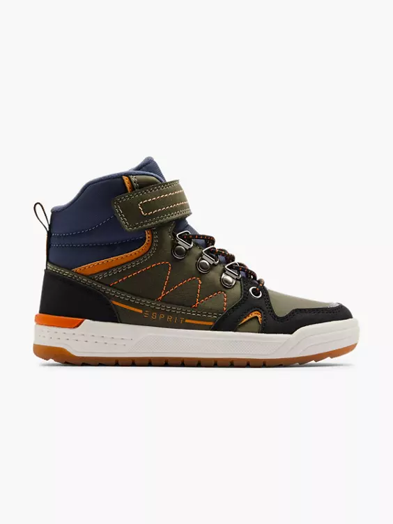 ESPRIT Hoher Sneaker in khaki
