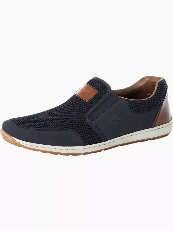 Rieker Herren Slipper in blau