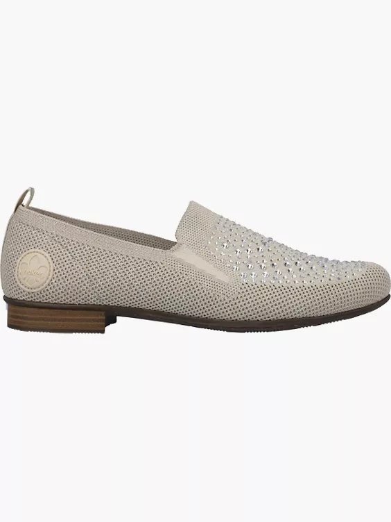 Rieker Damen Slipper in beige
