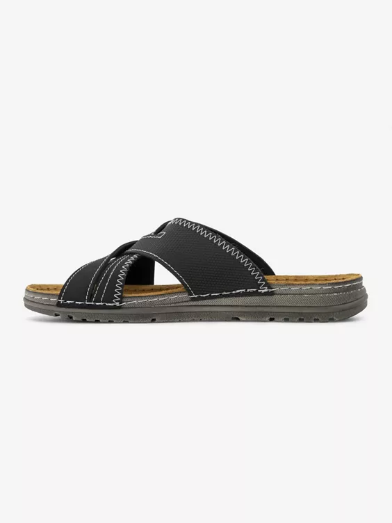 Easy Street Komfort Pantolette in schwarz