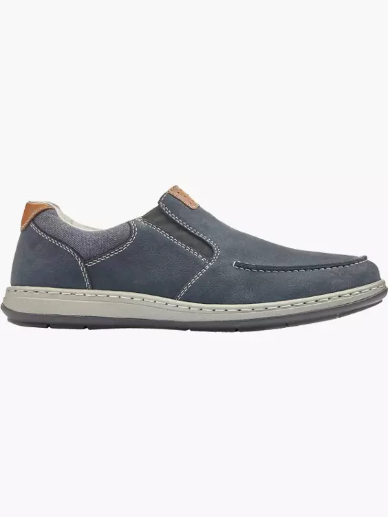 Rieker Herren Slipper in blau