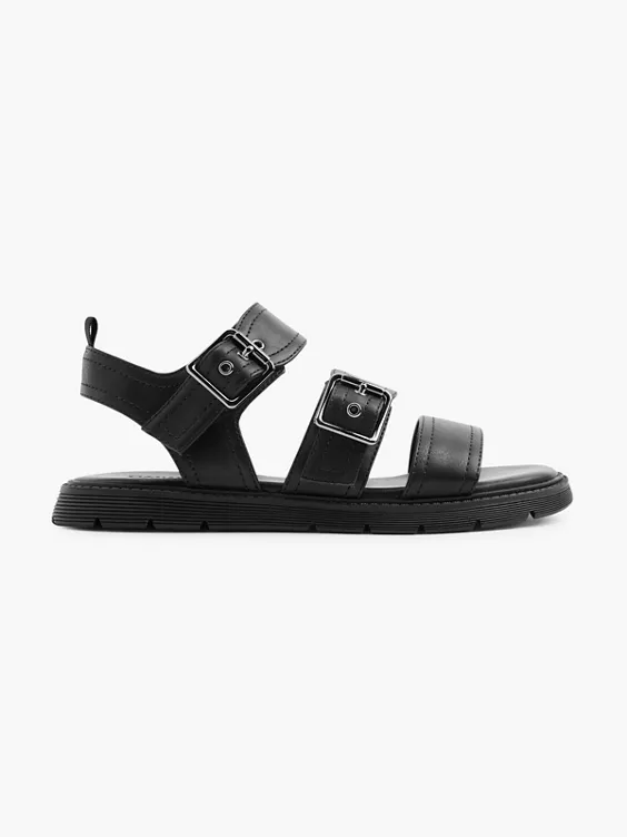 Catwalk Sandale in schwarz