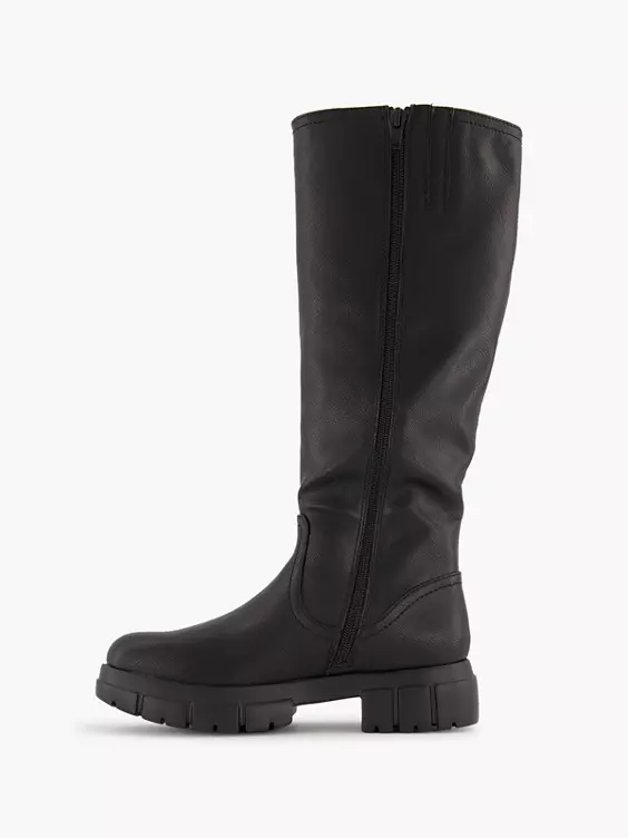 ESPRIT Stiefel in schwarz