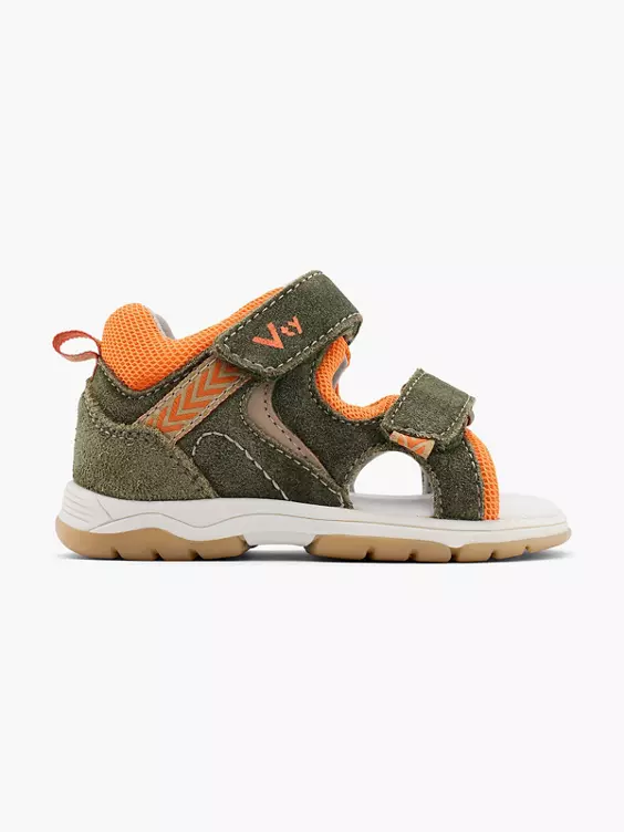 Vty Leder Lauflerner in khaki