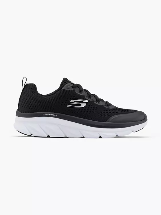 Skechers Chunky Sneaker CUSHION WALKER in schwarz