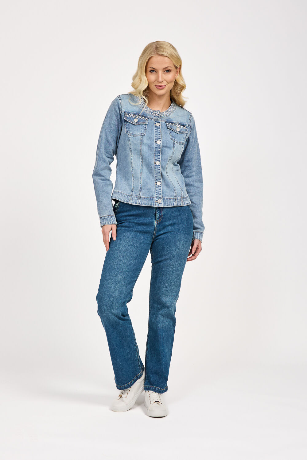 Mudflower – Embellished Denim Jacket