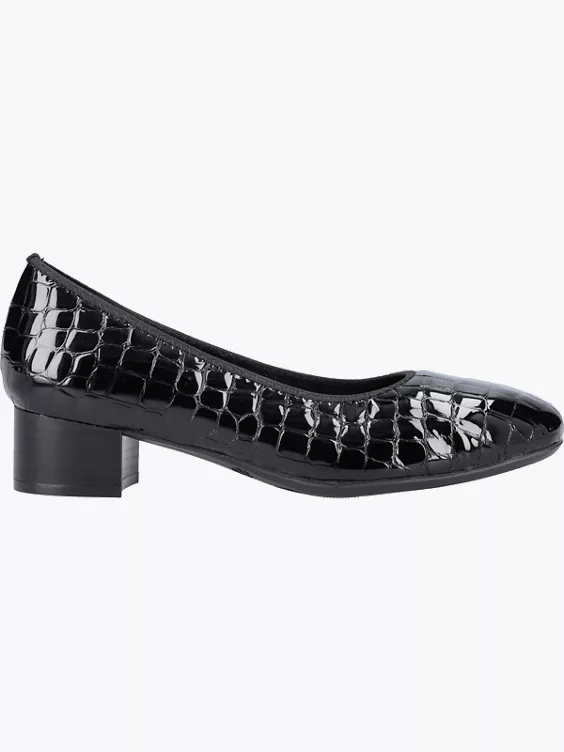 Rieker Damen Pumps in schwarz