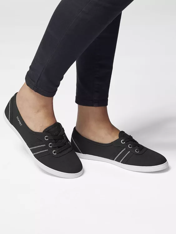 ESPRIT Ballerina in schwarz