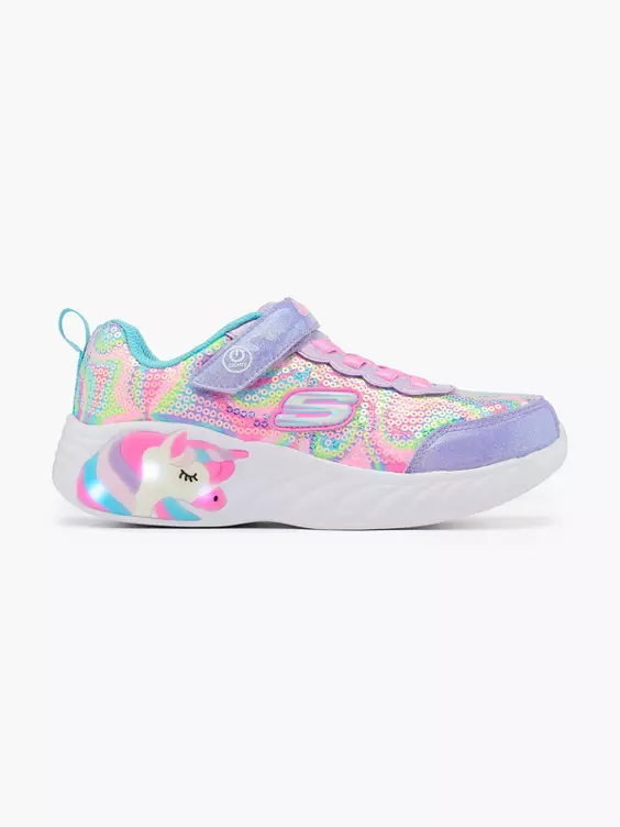 Skechers Sneaker UNICORN DANCER - mit Licht in lila