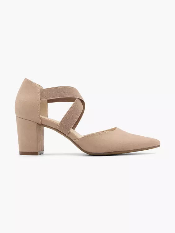 Graceland Spangenpumps in taupe