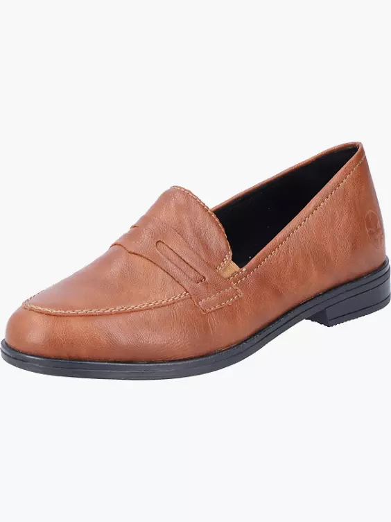 Rieker Damen Slipper in braun
