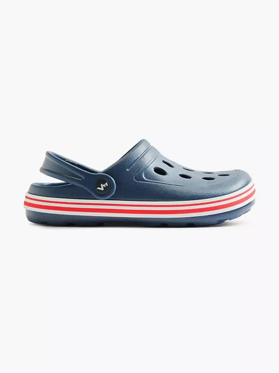 Vty Clogs in navyblau