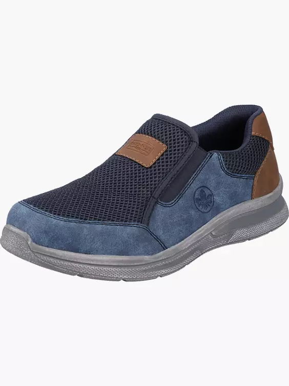 Rieker Herren Slipper in blau