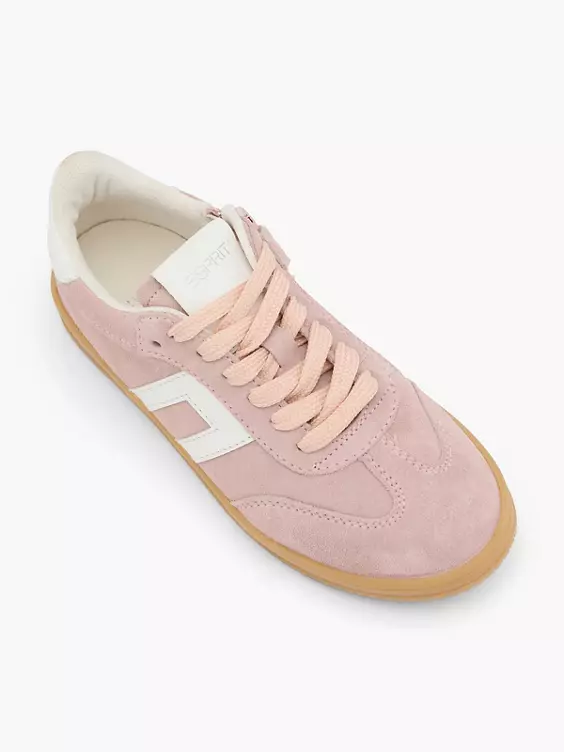 ESPRIT Leder Sneaker in pink