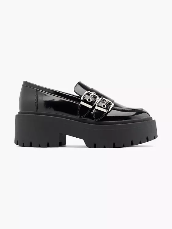 Wednesday Chunky Loafer in schwarz