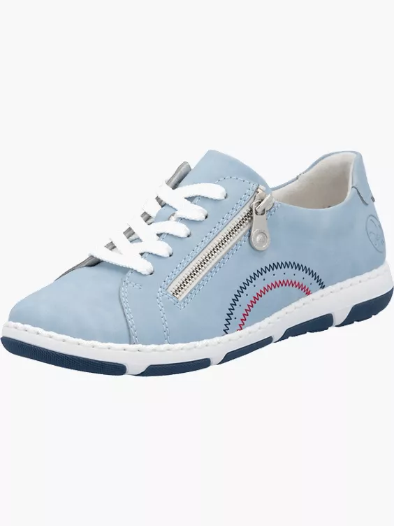 Rieker Damen Schnürschuhe in blau