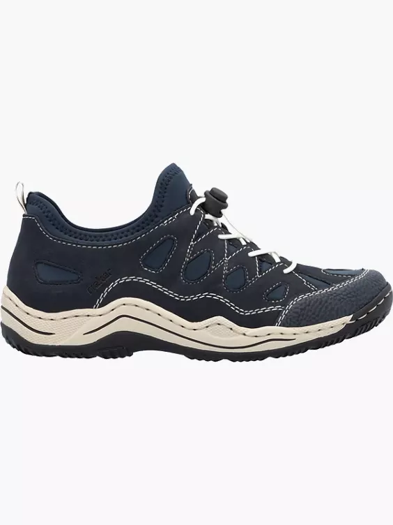 Rieker Damen Slipper in blau