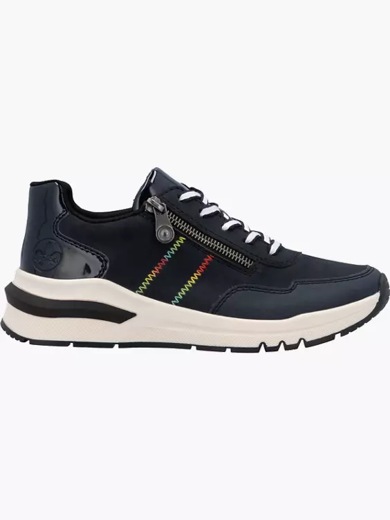 Rieker Damen Sneaker Low in blau