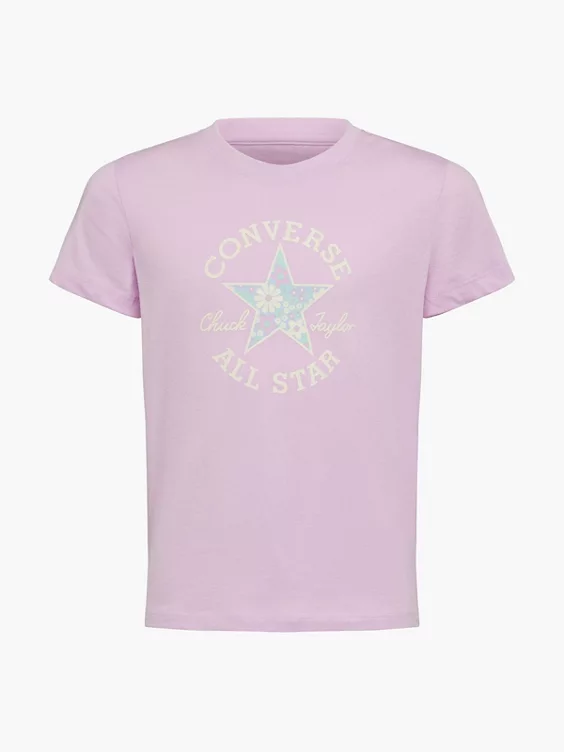 Converse T-Shirt in lila