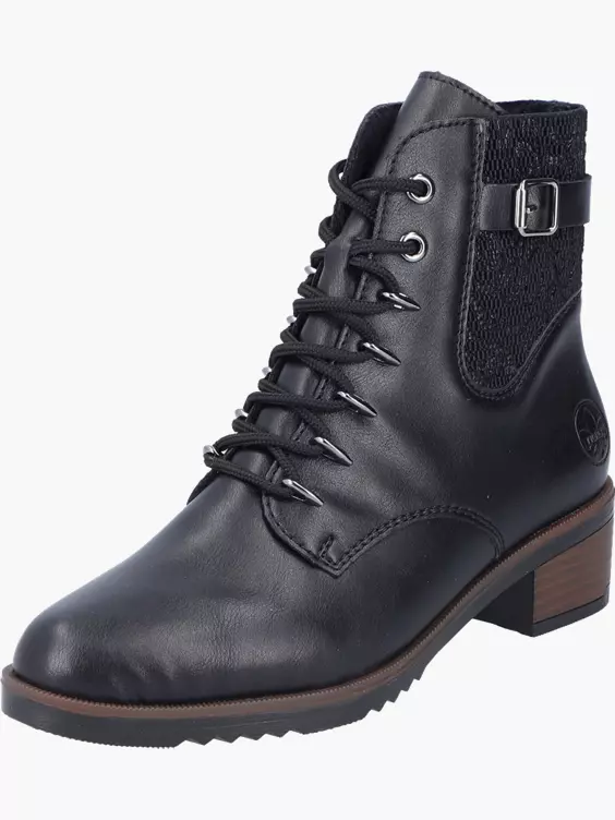 Rieker Damen Stiefeletten in schwarz