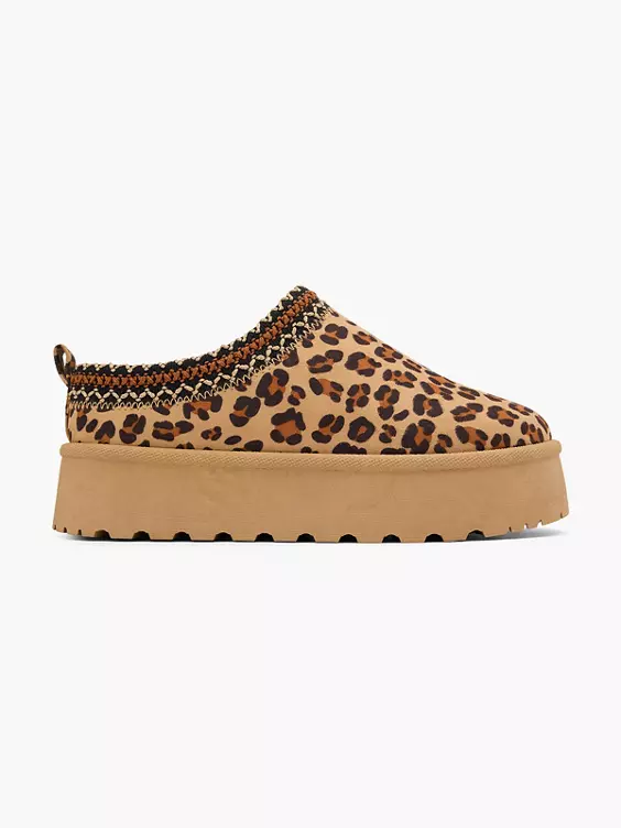 Graceland Hausschuh in leopard