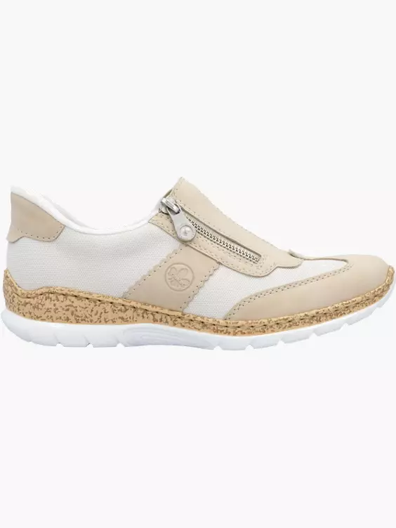 Rieker Damen Slipper in beige