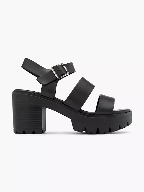 Catwalk Sandalette in schwarz