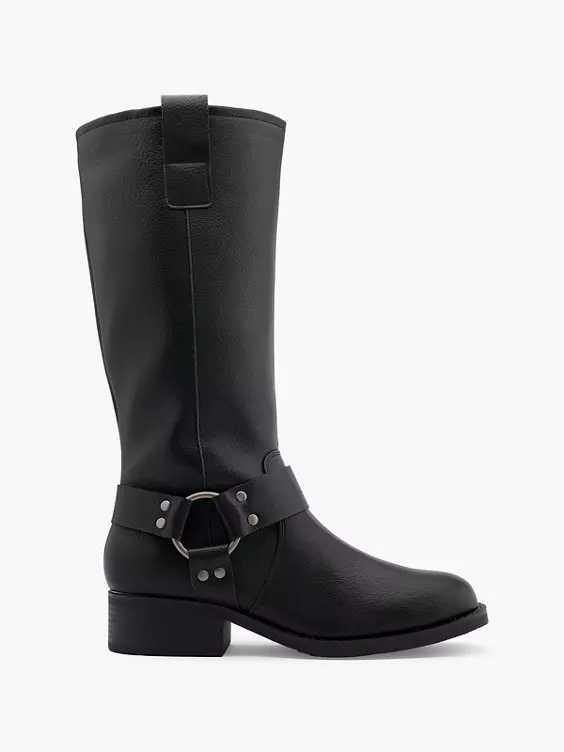 Catwalk Stiefel in schwarz