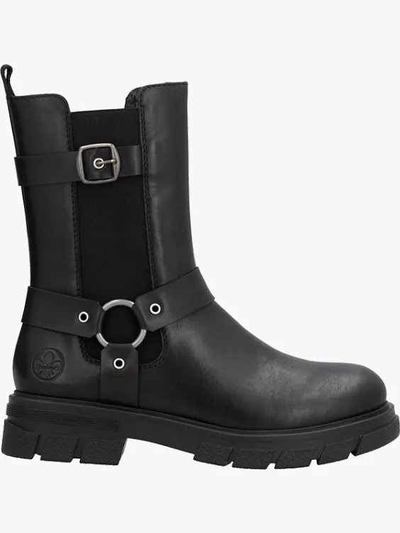 Rieker Damen Chelsea Boots in schwarz