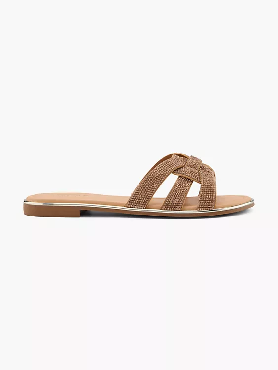 Catwalk Pantolette in gold