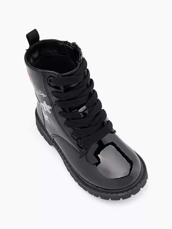 Graceland Schnürstiefel in schwarz