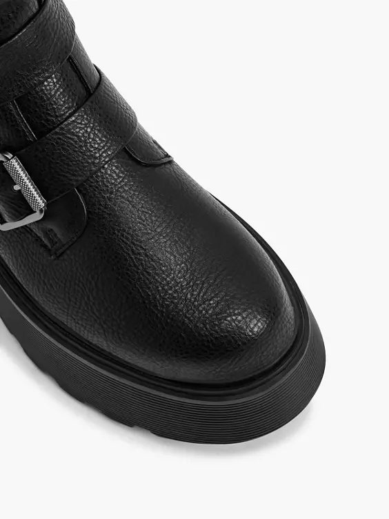 Catwalk Bikerboots in schwarz
