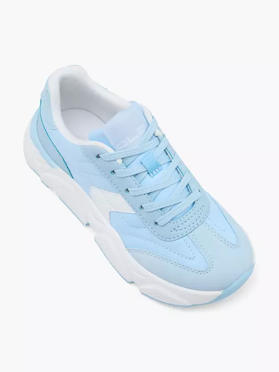 Graceland Chunky Sneaker in hellblau